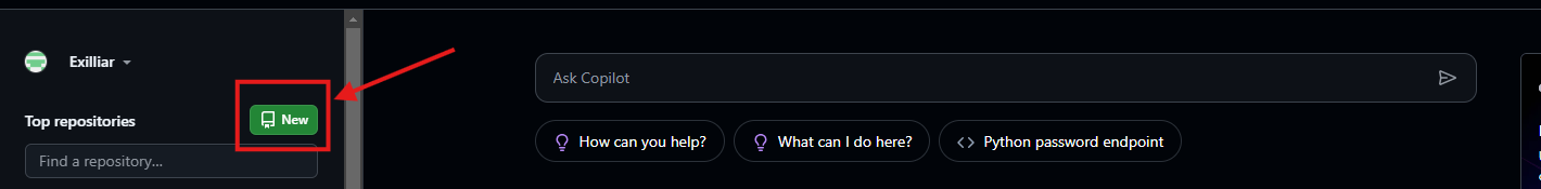 Create repo